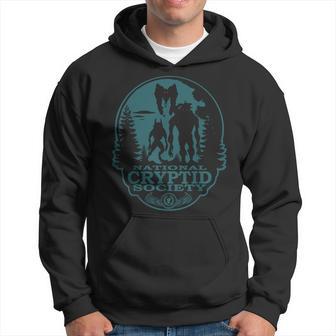 Bigfoot Dogman Mothman Ufo National Cryptid Society Crest Kapuzenpullover - Geschenkecke