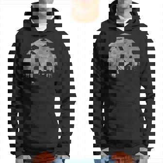 Bigfoot Monstre Loch Ness Avec Lune Sweat à capuche - Cadeauxyz