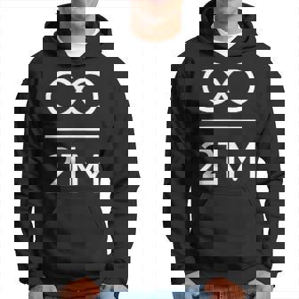 Bitcoin Infinity Divided By 21 Million Statement Plan B 21M Kapuzenpullover - Geschenkecke