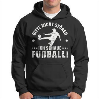 Bitte Nicht Stören Ich Schaue Football Grung Kapuzenpullover - Geschenkecke