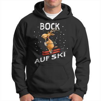 Bock Auf Ski Lustiger Skifahrer Skier Ski Spruch Wortwitz Kapuzenpullover - Geschenkecke