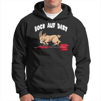 Bock On Dart Player Dartboard Goat Bock Darts Kapuzenpullover - Geschenkecke