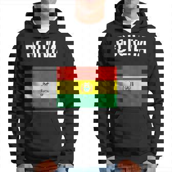 Bolivia Bolivian Flag Acation Travel Souvenir Kapuzenpullover - Seseable