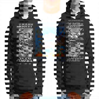 Bombardiro Crocodilo Italian Brain Red Meme S Kapuzenpullover - Geschenkecke