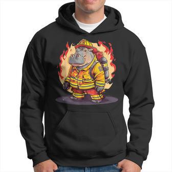 Bombero Hipopótamo I Infantil Bombero Sudadera - Regaloses