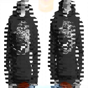 Bonsaïs Zen Yin Yang Amoureux Du Japon Adulte Noir Size S Personnalisé Arbre Bonsaï Yin Yang Kanji Sweat à capuche - Cadeauxyz