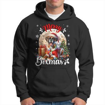 Boxer Dog Christmas Boxer Merry Boxmas Boxer Kapuzenpullover - Geschenkecke