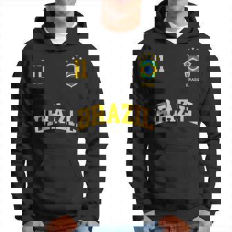 Brasil Número 11 Back Brasileña Del Equipo De Fútbol Sudadera - Regaloses