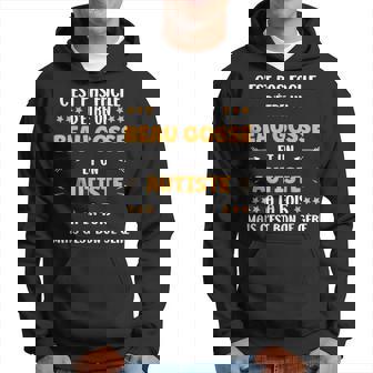 Bricolage Super Autiste Beau Gosse Humour Garçon Autiste Sweat à capuche - Cadeauxyz