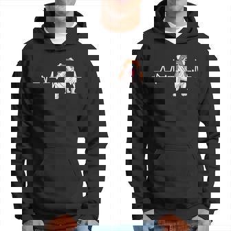 Bulldog Inglés Heartbeat Ekg Perro Dueño Regalo Inglés Bulldog Sudadera - Regaloses