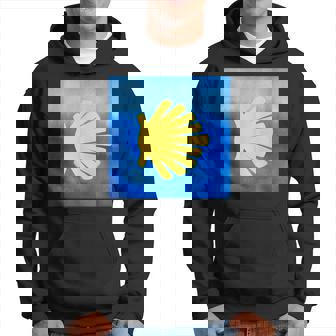 Camino De Santiago Scallop Shell Sign Sudadera - Regaloses