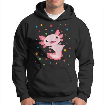 Camisa De Lunares Con Diseño De Ajolote Para Niños Niñas Y Jóvenes Colorida Sudadera - Regaloses