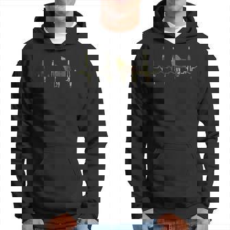 Camuflajeintage Coyote Hunter Heartbeat Para Amantes De La Caza Sudadera - Regaloses