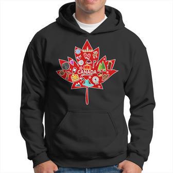 Canada Maple Travel Canadian Elements Kapuzenpullover - Geschenkecke