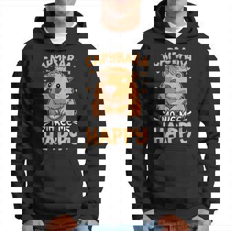 Capybara Make Me Happy Sudadera - Regaloses