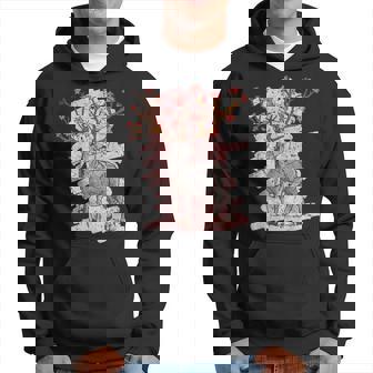 Cerf Sakura Sweat à capuche - Cadeauxyz