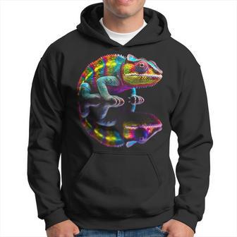 Chameleon Animal Graphic Illustration Chameleon Kapuzenpullover - Geschenkecke