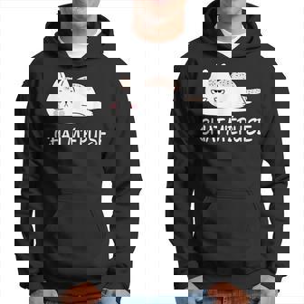 Chat M'épuise Humour Chat Drôles Sweat à capuche - Cadeauxyz
