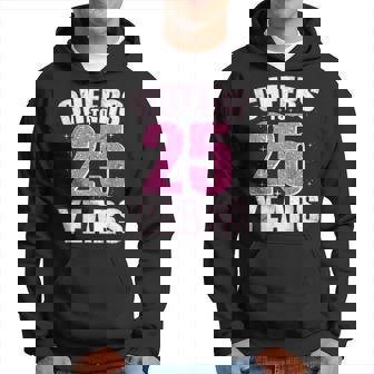 Cheers To 25 Years 25 Geburtstag Kapuzenpullover - Geschenkecke