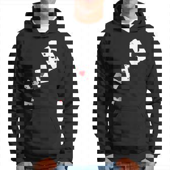 Chemise De Cartes À Jouer Aces Cadeau De Jeu De Casino De Poker Sweat à capuche - Cadeauxyz