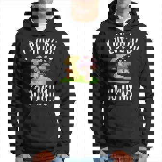 Chemise Humoristique En Forme De Champignon Avec Inscription I Love You So Mush Sweat à capuche - Cadeauxyz