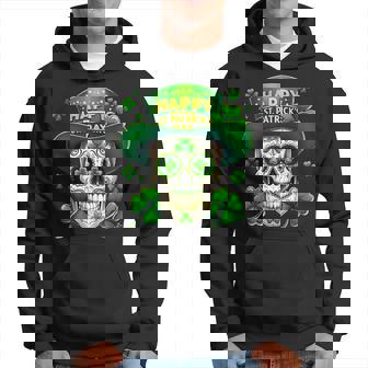 Chemise Trèfle Irlandais Drôle St Patrick Avec Tête De Mort Mignonne Sweat à capuche - Cadeauxyz
