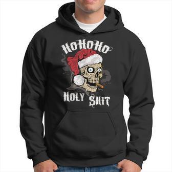 Christmas Santa Skull Rocker Kapuzenpullover - Geschenkecke