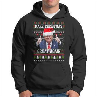 Make Christmas Great Again Trump Holiday Kapuzenpullover - Geschenkecke