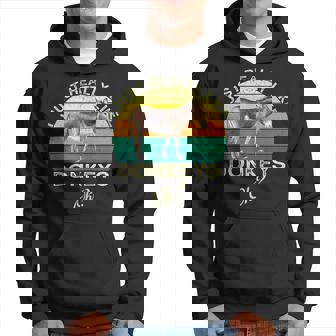 Citation Amusante D'âne Avec Motifintage Sweat à capuche - Cadeauxyz