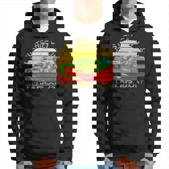 Citation D'animal Amusante En Forme De Lézard Avec intage Sweat à capuche - Cadeauxyz