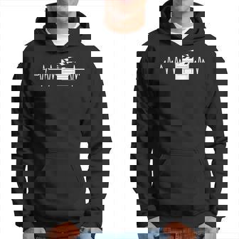 Clapperboard Heartbeat Filmmaker Film T Regalo Sudadera - Regaloses