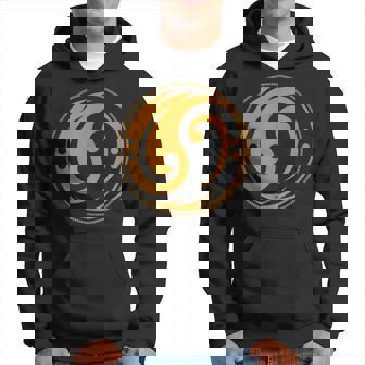 Clef De Basse Pour Bassiste Yin Yang Sweat à capuche - Cadeauxyz