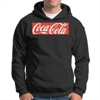 Coca-Cola Block Logo Kapuzenpullover - Geschenkecke