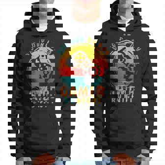 Cool Dog Dad By Day Gamer By Nightintage Gamer Dad Sudadera - Regaloses