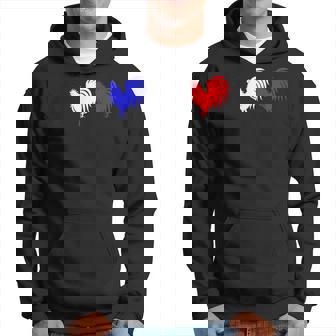 Coq Drapeau Français Bleu Blanc Rouge Coq France Couleurs Sweat à capuche - Cadeauxyz