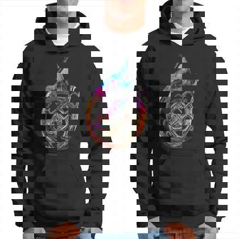 Cor Français Instrument De Musique Illustration Graphique Cor Français Sweat à capuche - Cadeauxyz