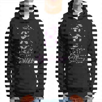 Corona Rosa Para Niña De 8 Años Con Texto En Inglés It's My Birthday Sudadera - Regaloses