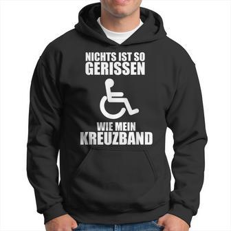 With Cross Band And Cross Band Crack Football Ski Injury Kapuzenpullover - Geschenkecke