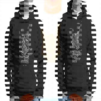 Cuernos Del Diablo Con Cráneo Festival De Heavy Metal Sin Mangas Sudadera - Regaloses