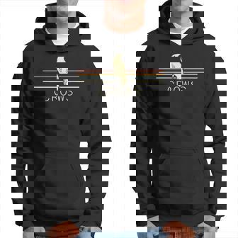 Cuervos Retro Hombres Cuervos Cuervo Negro Pájaro Cuervo Para Hombres Sudadera - Regaloses