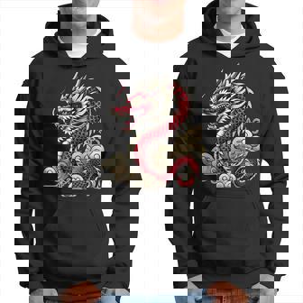 Culture Japonaise Dragon Asiatique Sweat à capuche - Cadeauxyz