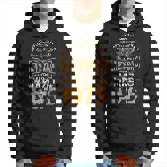Cumpleaños Hombre Regalos Las Leyendas Marzo 1975 Sudadera - Regaloses