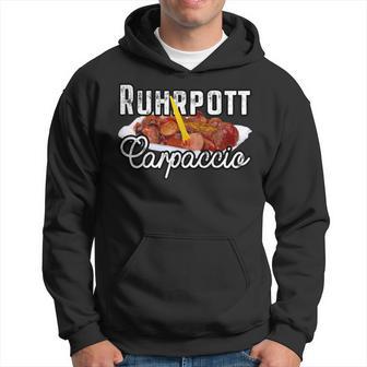 Currywurst Ruhrpott Carpaccio Bratwurst Fast Food Currywurst Kapuzenpullover - Geschenkecke