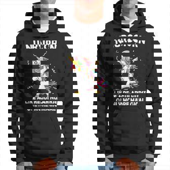 Dabbing La Licorne Comme Une Infirmière Normale Sweat à capuche - Cadeauxyz