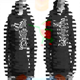 Dabbing Pastèque Summer Fruit Dancingegan Tropical Sweat à capuche - Cadeauxyz