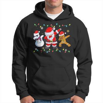 Dabbing Santa Claus Christmas Xmas Kapuzenpullover - Geschenkecke