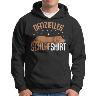 Dachshund Official Sleeping Dog Cap Dachshund Kapuzenpullover - Geschenkecke