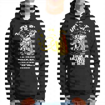 Dart Und Bier Darum Bin Ich Hier Dartscheibe Retro Dart Kapuzenpullover - Geschenkecke