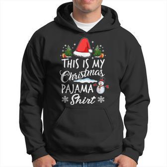 Das Ist Mein Christmas Pyjamas Matching Family Kapuzenpullover - Geschenkecke