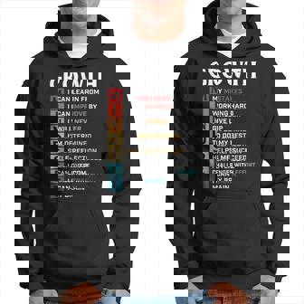 Définition De L'état D'esprit De Croissance Inspiration De Citation De Motivation Sweat à capuche - Cadeauxyz